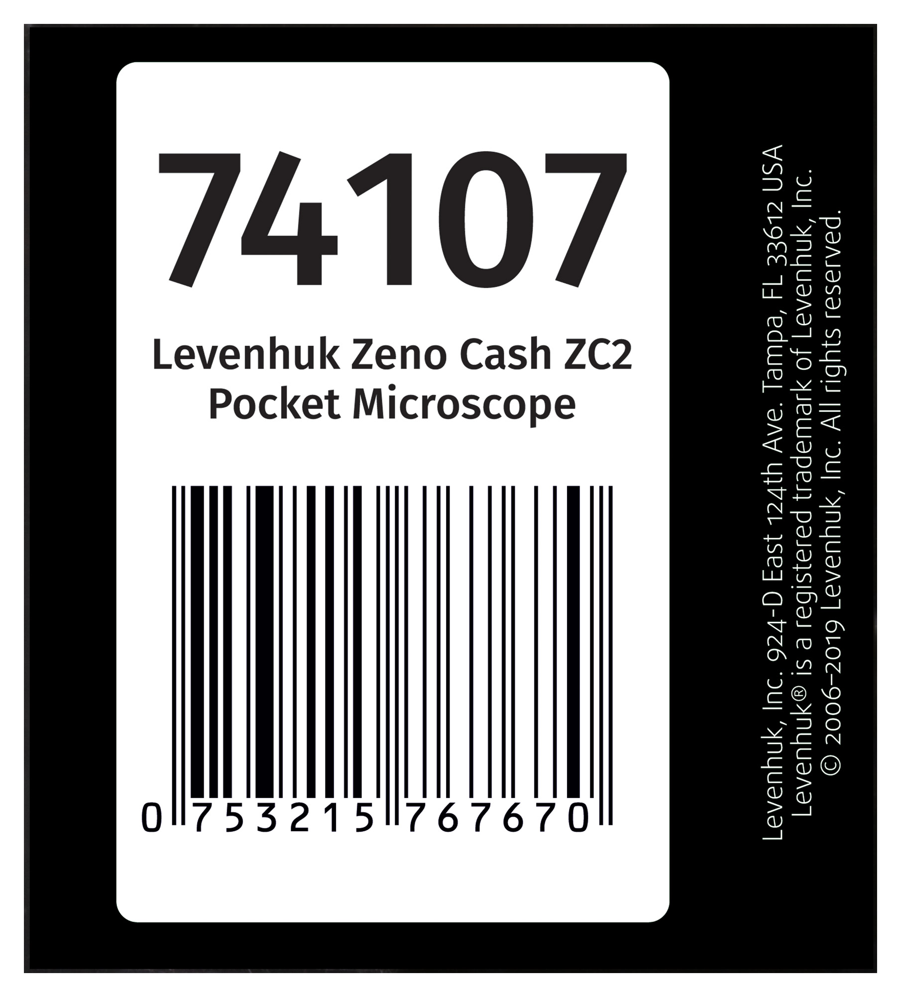  Микроскоп карманный для проверки денег Levenhuk Zeno Cash ZC2