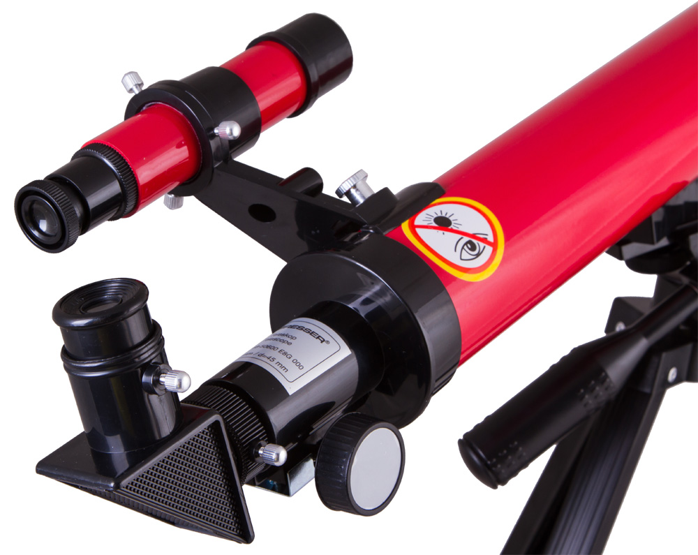 Телескоп Bresser Junior Space Explorer 45/600 AZ, красный купить в Тюмени | Телескопы