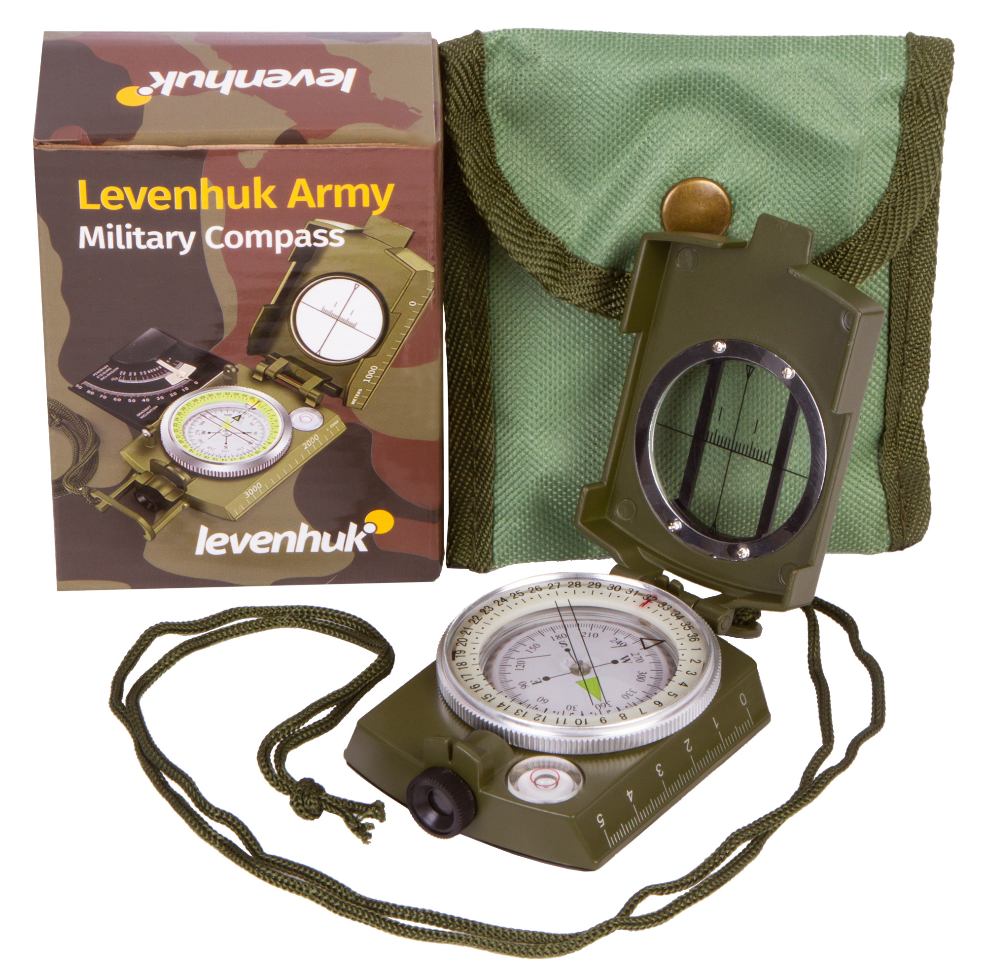 Компас армейский Levenhuk Army AC10 купить в Тюмени | Компасы