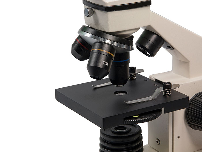 Микроскоп Микромед «Эврика» школьный 40х-1280х с видеоокуляром в кейсе