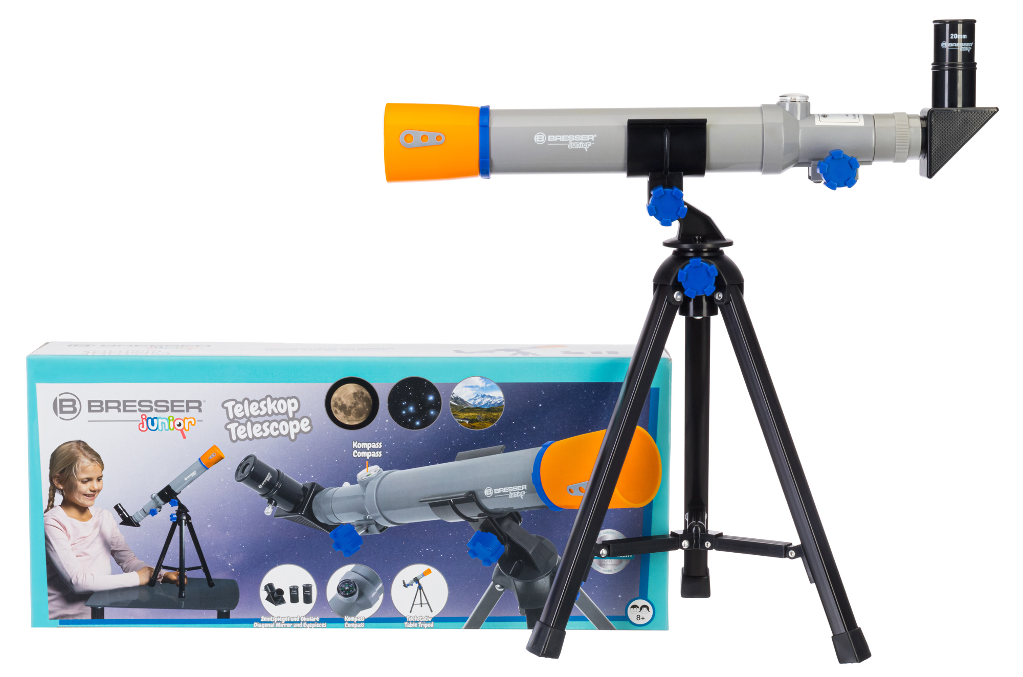 Телескоп Bresser Junior 40/400 AZ купить в Тюмени | Телескопы