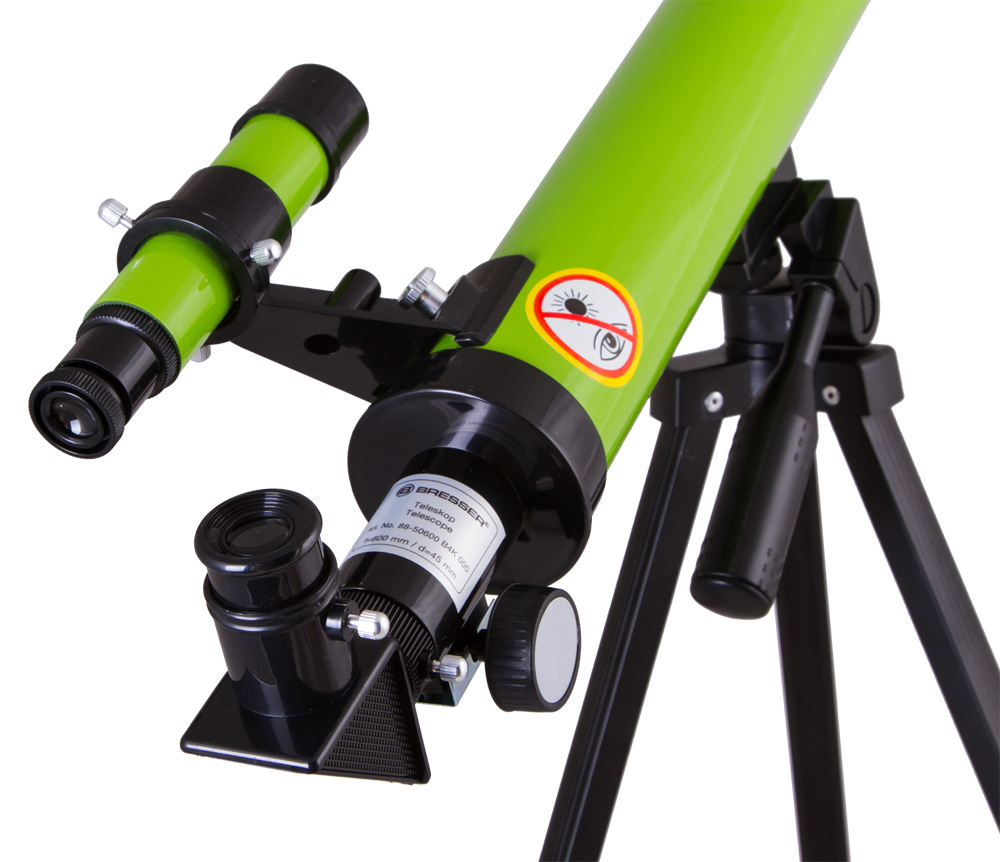 Телескоп Bresser Junior Space Explorer 45/600 AZ, зеленый купить в Тюмени | Телескопы
