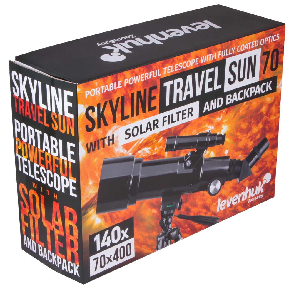 Телескоп Levenhuk Skyline Travel Sun 70 купить в Тюмени | Телескопы