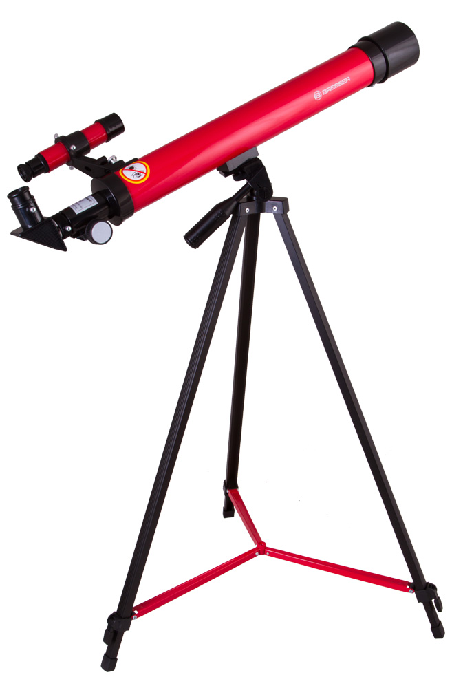 Телескоп Bresser Junior Space Explorer 45/600 AZ, красный купить в Тюмени | Телескопы